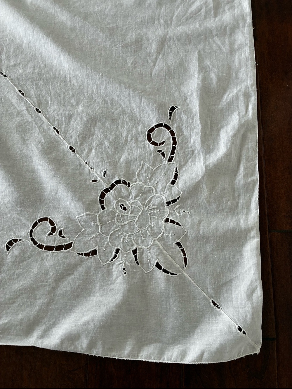 Battenburg Lace White Shower Curtain Cottagecore Shabby Chic Pottery Barn Boho